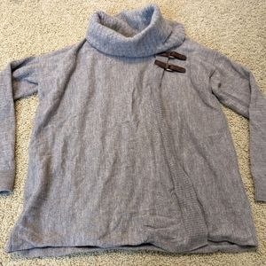 Ellen Tracy Merino Wool tunic sweater, size medium